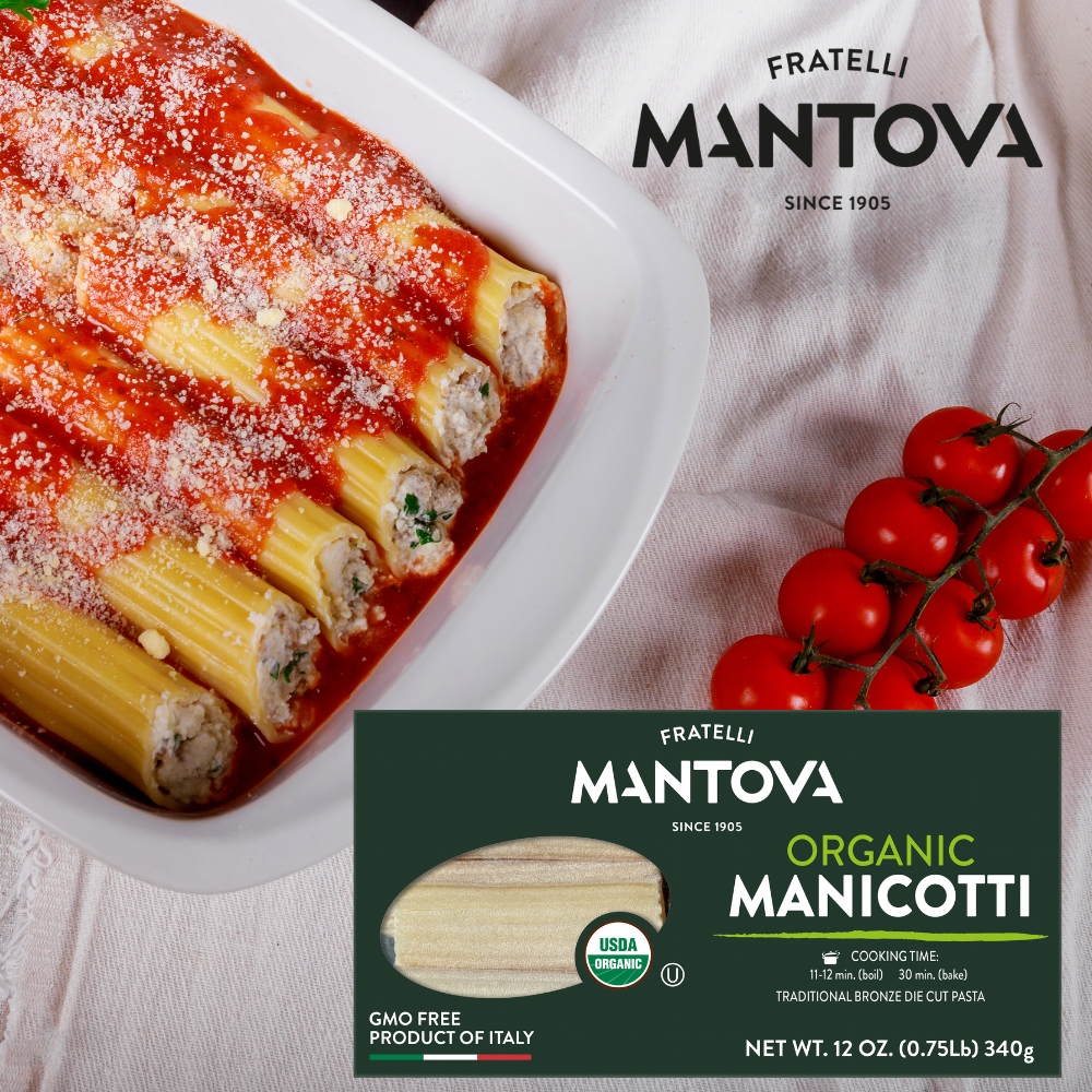 
                  
                    Organic Manicotti Pasta
                  
                