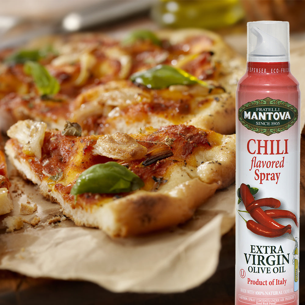 Mantova Chili Extra Virgin Olive Oil Spray, 8 oz. – Mantova Fine