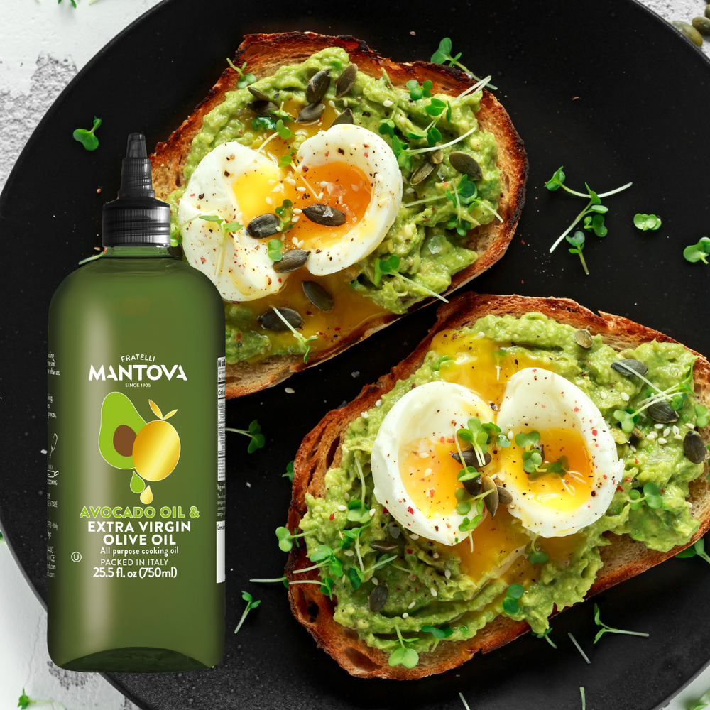 Extra Virgin Oil & Avocado Oil in Squeeze Bottle – Mantova Fine