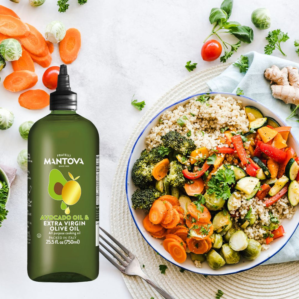 Extra Virgin Oil & Avocado Oil in Squeeze Bottle – Mantova Fine