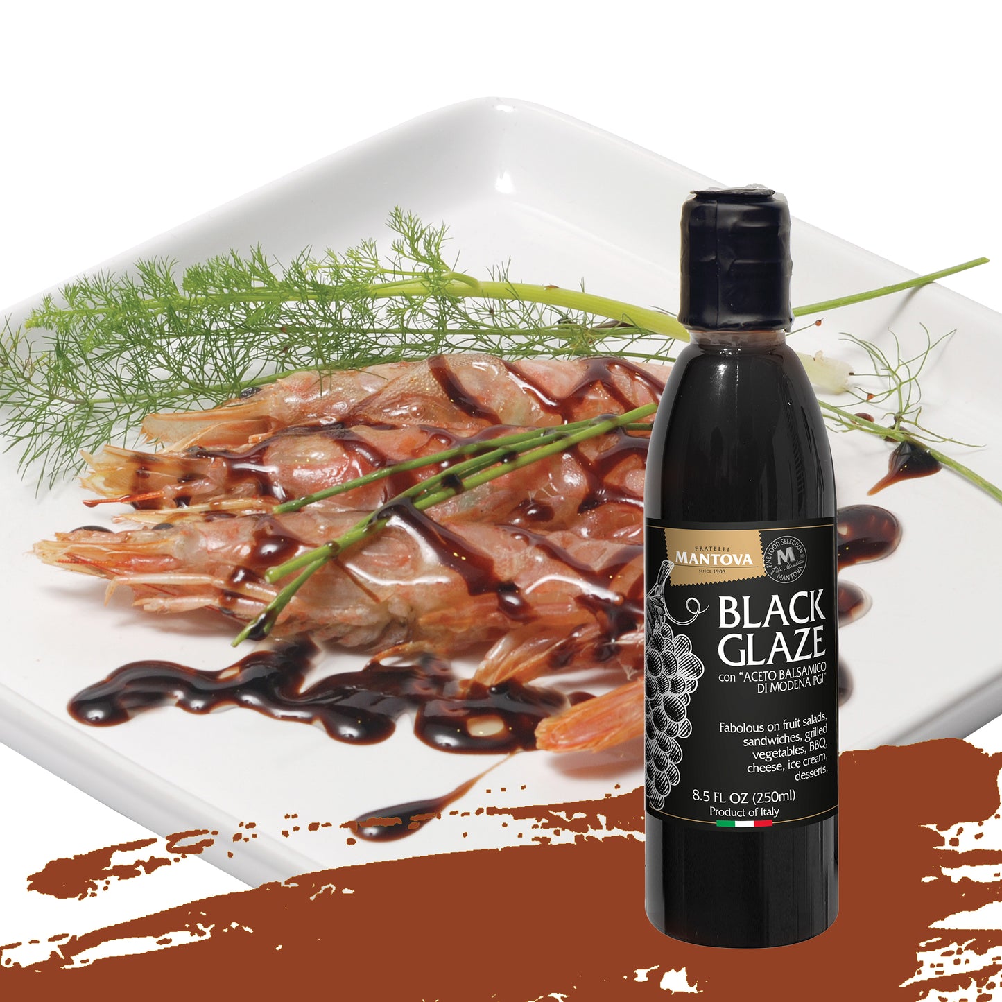 
                  
                    Mantova Glaze with “Balsamic Vinegar of Modena PGI”, 8.5 oz
                  
                