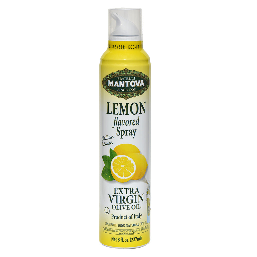 Mantova Lemon Extra Virgin Olive Oil Spray, 8 oz. – Mantova Fine
