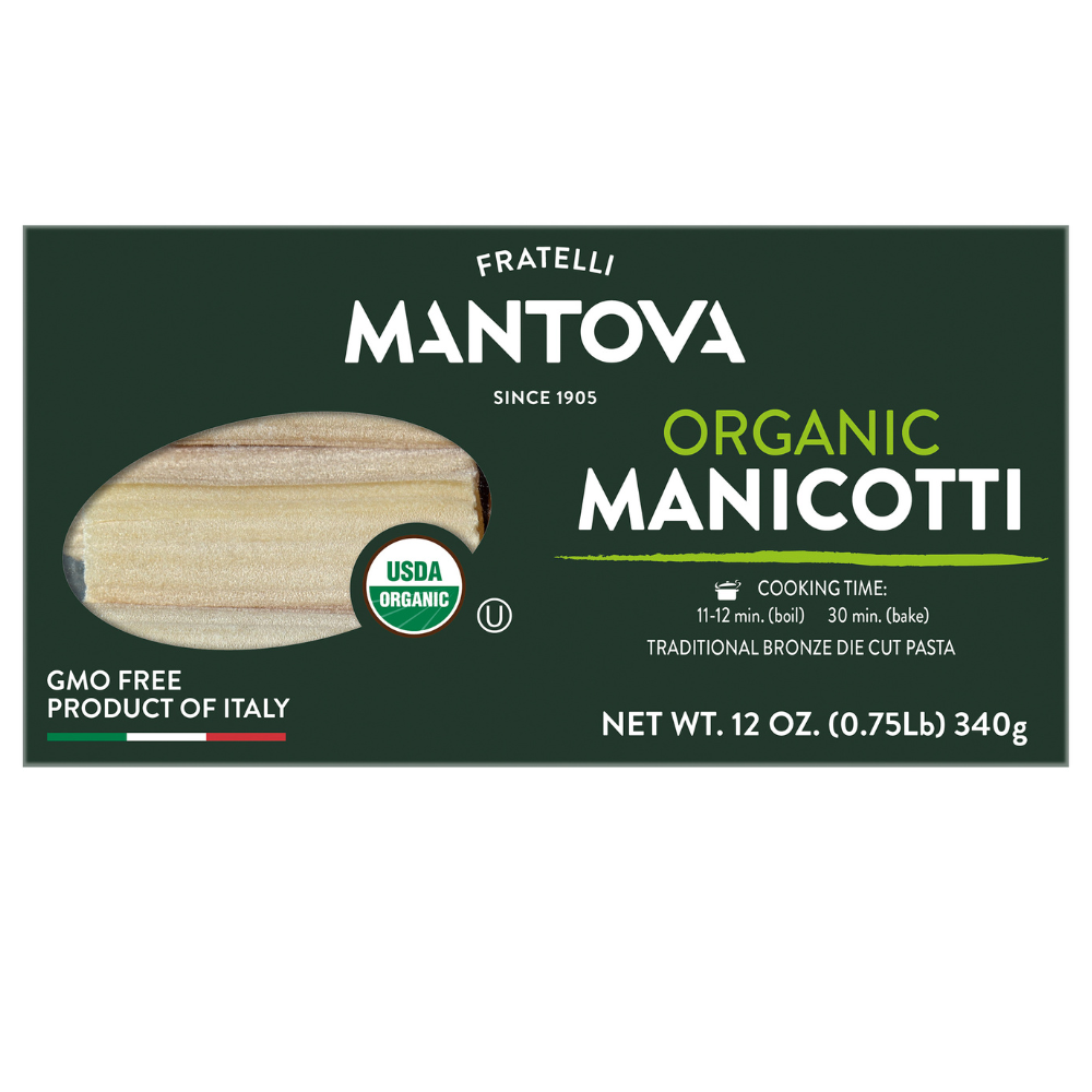 
                  
                    Organic Manicotti Pasta
                  
                