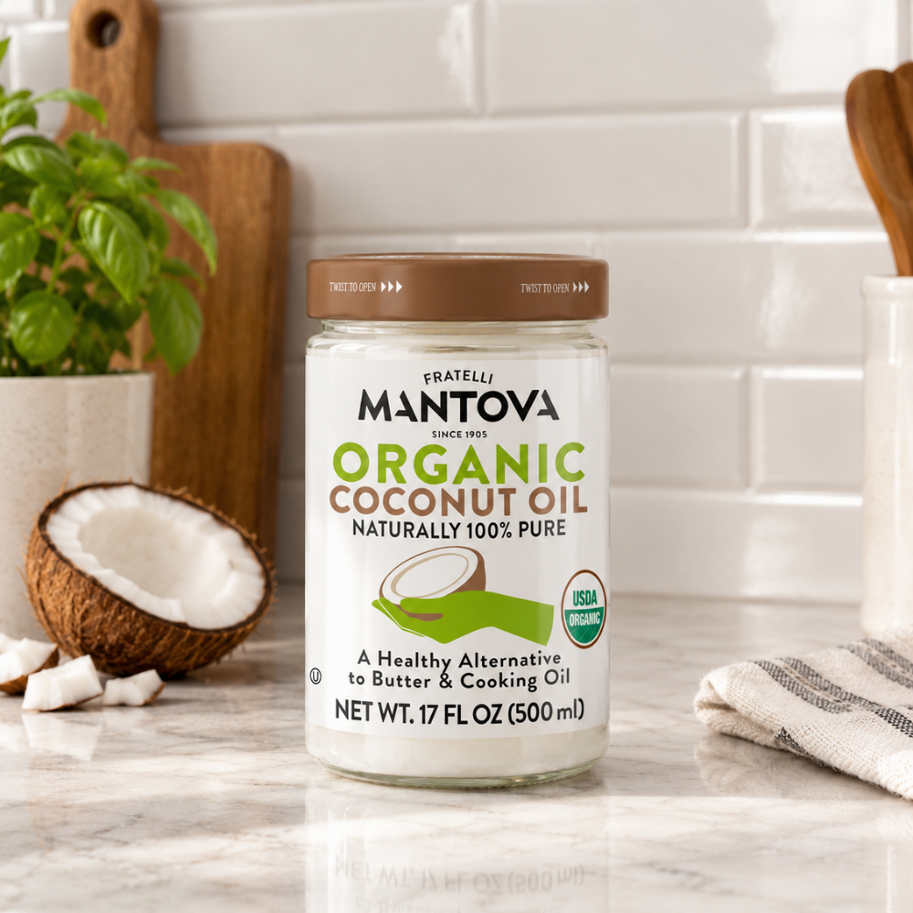
                  
                    Mantova Organic Coconut Oil, 18 oz.
                  
                