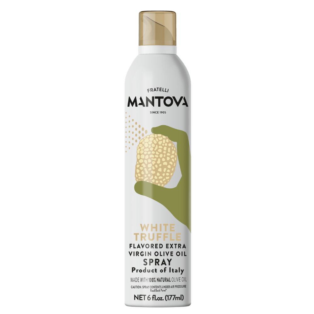 Mantova White Truffle Extra Virgin Olive Oil Spray, 6 oz