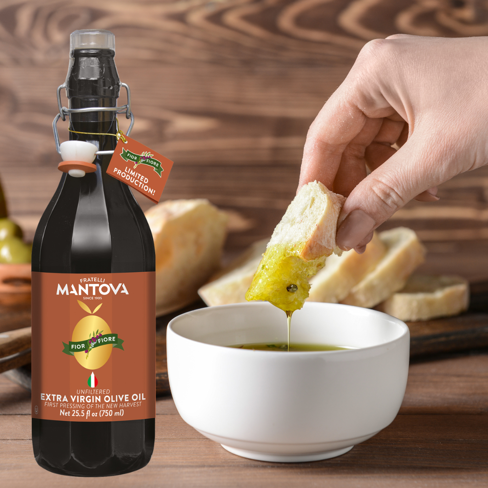 
                  
                    Mantova Fior Fiore Unfiltered Extra Virgin Olive Oil, 25.5 fl. oz.
                  
                