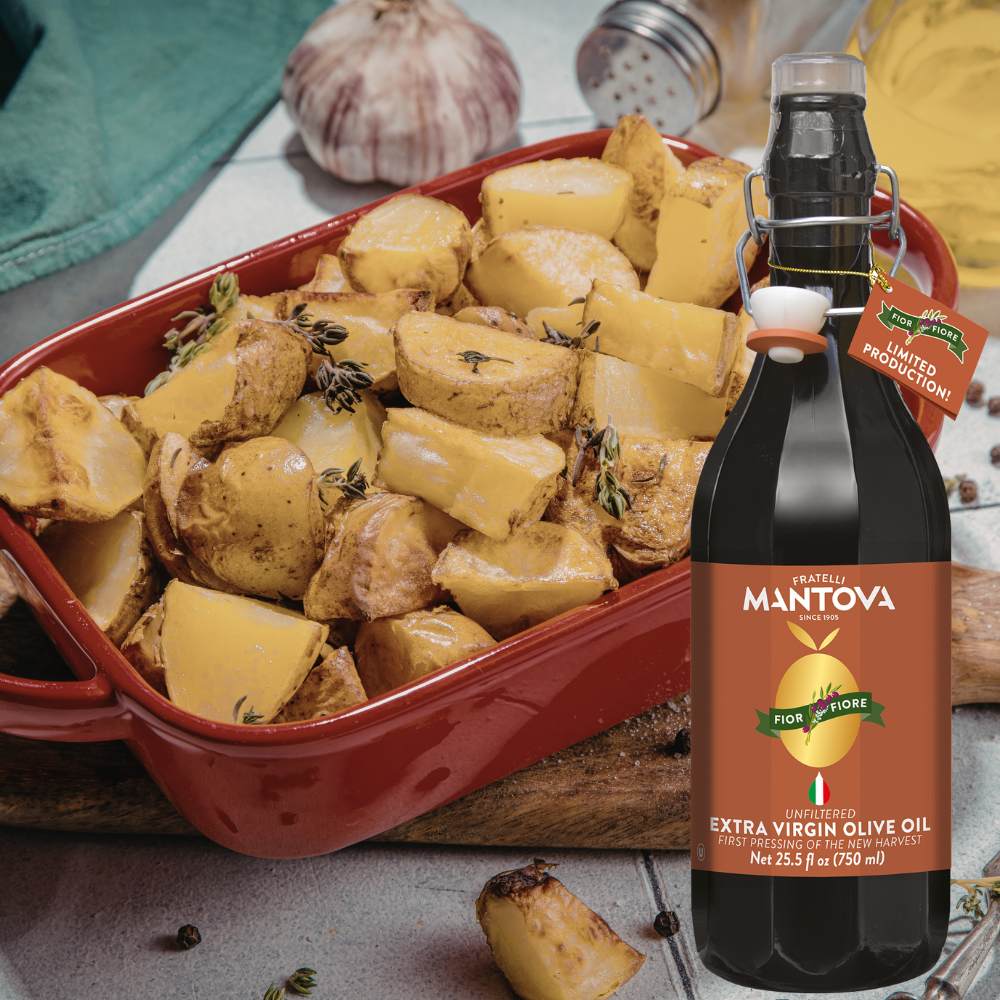 Mantova Fior Fiore Unfiltered Extra Virgin Olive Oil, 25.5 fl. oz