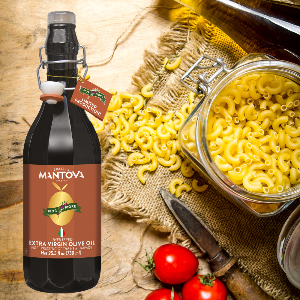 Mantova Fior Fiore Unfiltered Extra Virgin Olive Oil, 25.5 fl. oz