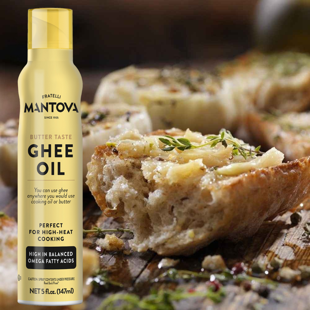 
                  
                    Mantova Ghee Oil Spray, 5 oz.
                  
                