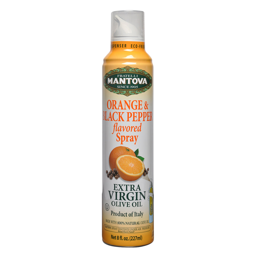 サントリー　マイレージ　7670P Mantova Orange & Black Pepper Extra Virgin Olive Oil Spray, 8 oz