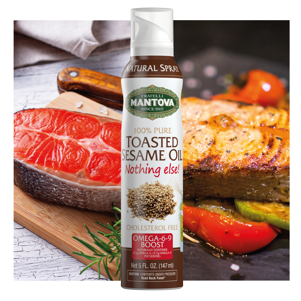 
                  
                    Mantova Toasted Sesame Oil Spray, 5 oz.
                  
                