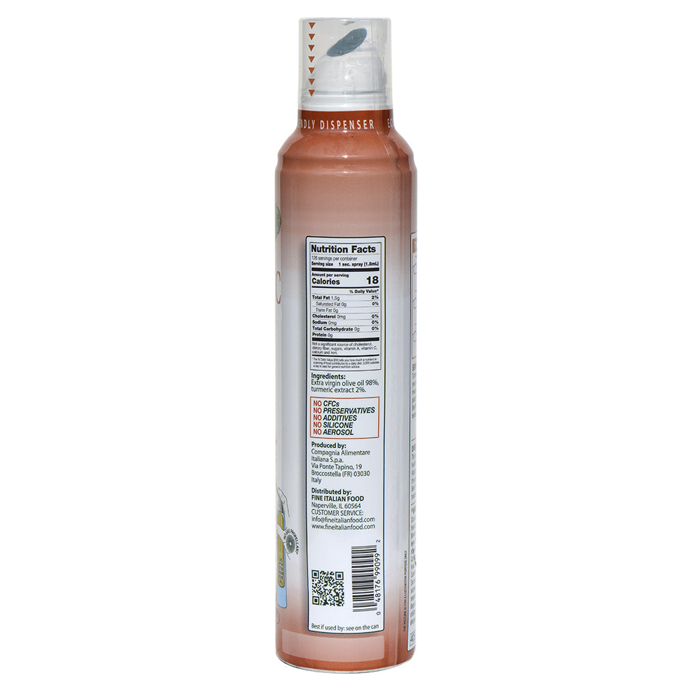 
                  
                    Mantova Turmeric Extra Virgin Olive Oil Spray, 8 oz.
                  
                