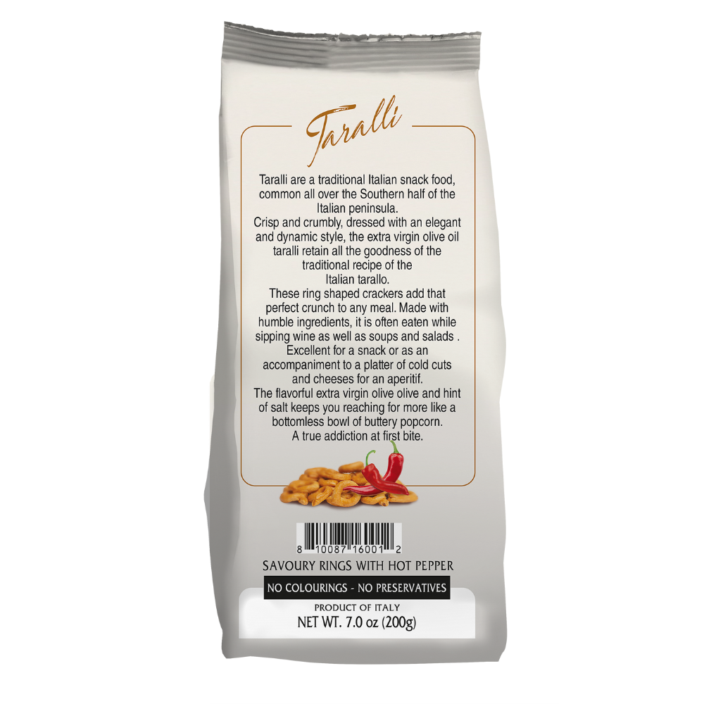 
                  
                    Mantova Taralli with Hot Pepper, 7 oz.
                  
                