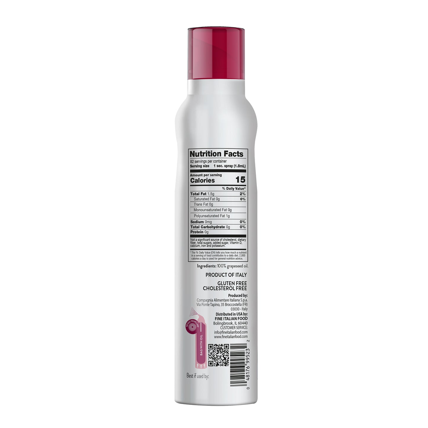 
                  
                    Mantova Grapeseed Oil Spray, 5 oz.
                  
                