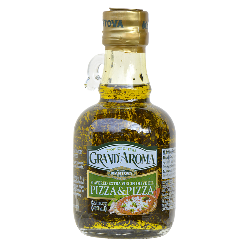 Mantova Grand'Aroma Pizza & Pizza Extra Virgin Olive Oil, 8.5 oz