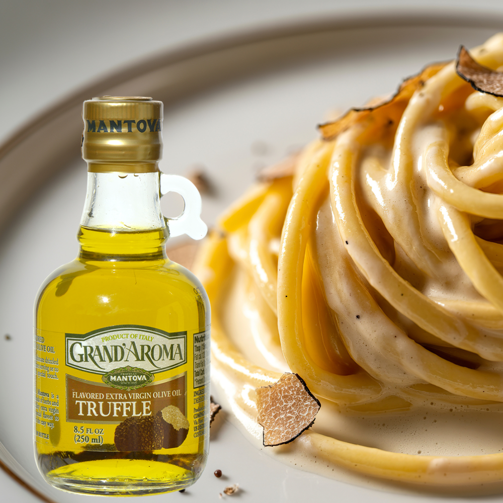
                  
                    Mantova Grand'Aroma Truffle Extra Virgin Olive Oil, 8.5 oz.
                  
                