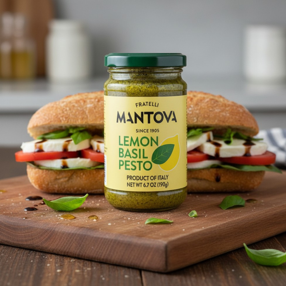 
                  
                    Mantova Lemon Pesto Basil, 6.7 oz.
                  
                