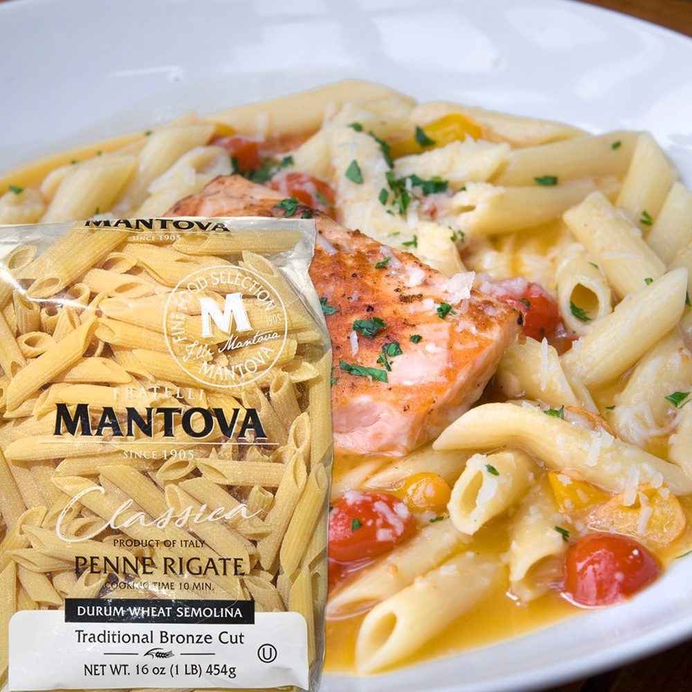 
                  
                    Mantova Bronze Cut Penne Rigate Pasta, 1 lb.
                  
                