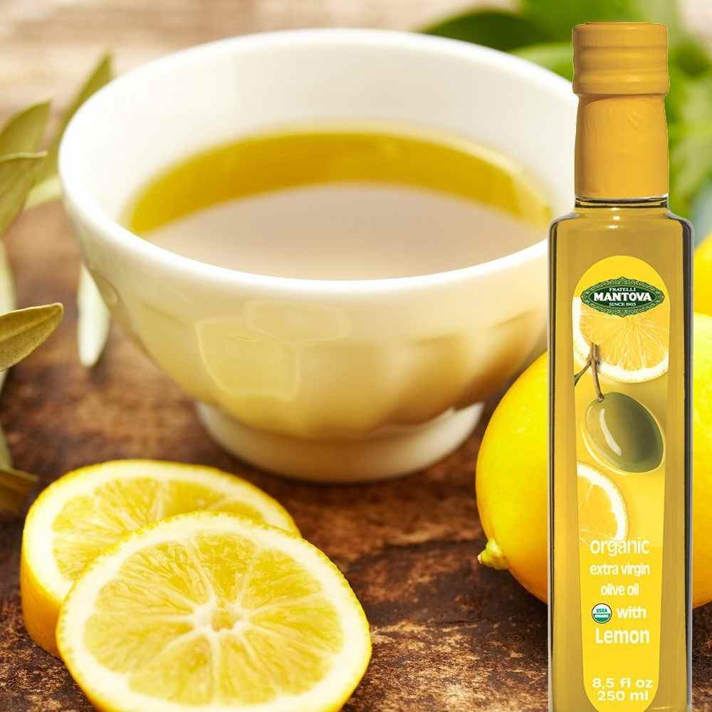 
                  
                    Mantova Organic Lemon Extra Virgin Olive Oil, 8.5 oz.
                  
                