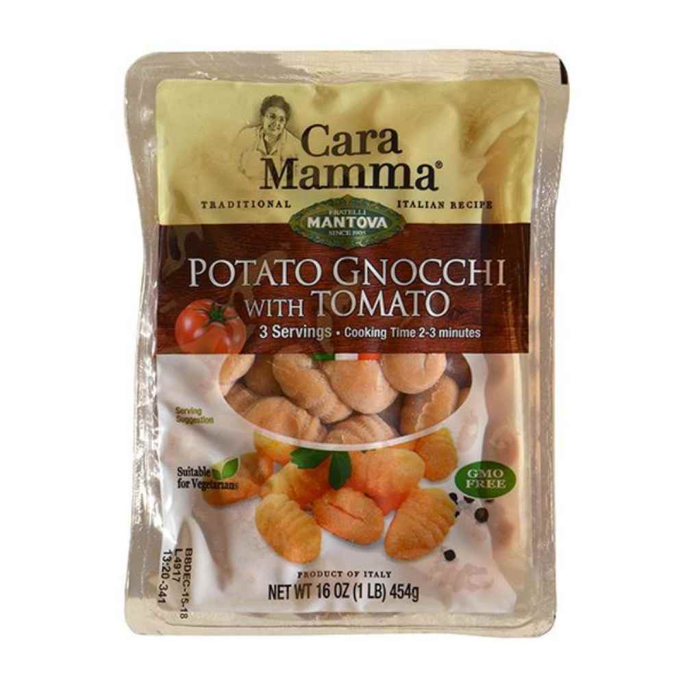 Mantova Cara Mamma Potato Gnocchi with Tomato, 16 oz. – Mantova