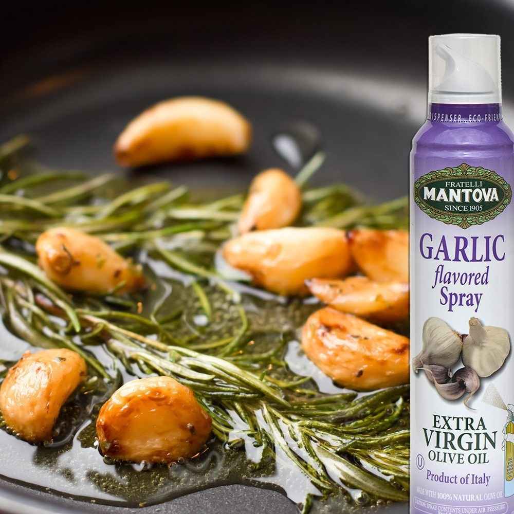 
                  
                    Mantova Flavored Olive Oil Spray Variety Pack: Garlic, Lemon, Truffle, and Chili
                  
                
