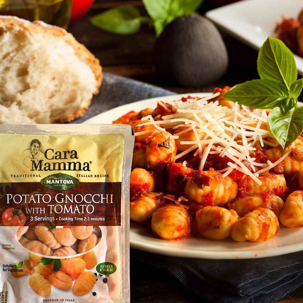 
                  
                    Mantova Cara Mamma Potato Gnocchi with Tomato, 16 oz.
                  
                