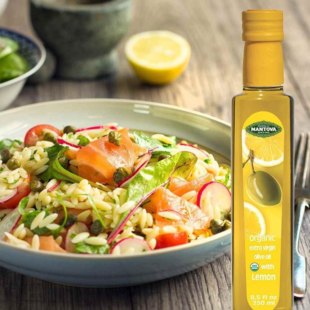 
                  
                    Mantova Organic Lemon Extra Virgin Olive Oil, 8.5 oz.
                  
                