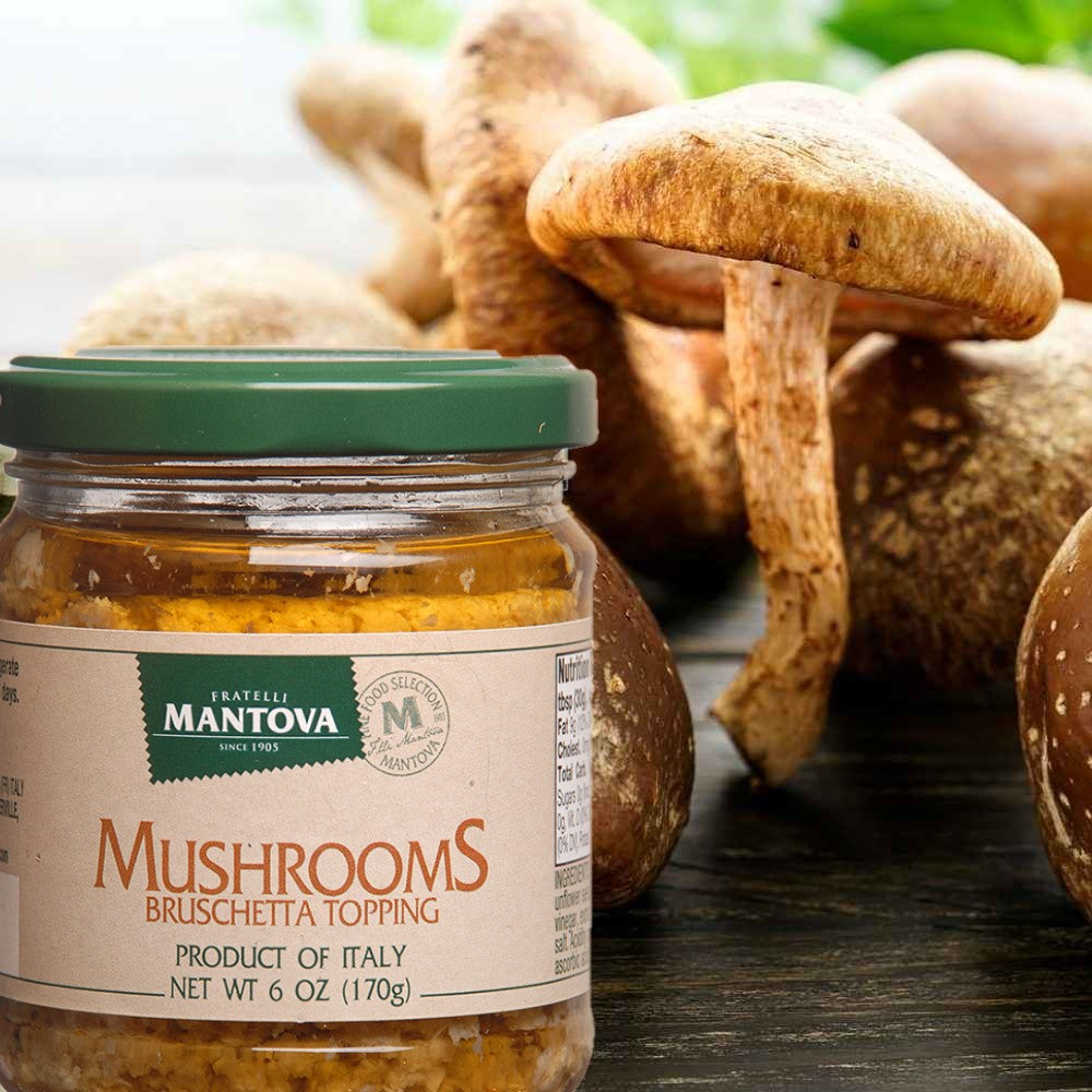 
                  
                    Mantova Mushroom Bruschetta, 6 oz.
                  
                