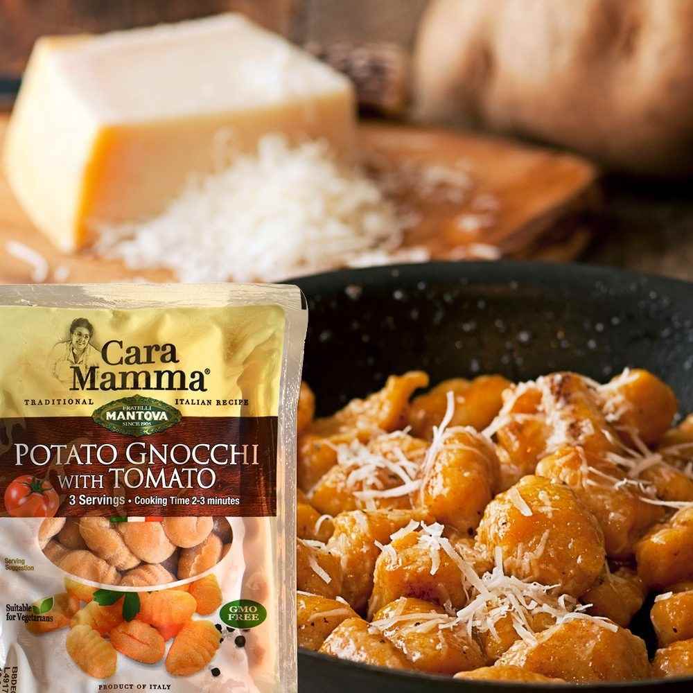 
                  
                    Mantova Cara Mamma Potato Gnocchi with Tomato, 16 oz.
                  
                