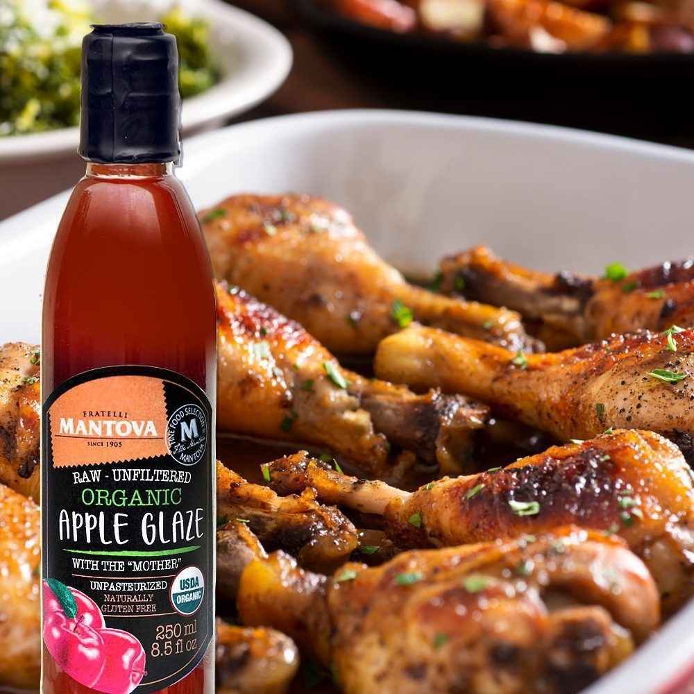 
                  
                    Mantova Raw Unfiltered Organic Apple Glaze, 8.5 oz. 
                  
                