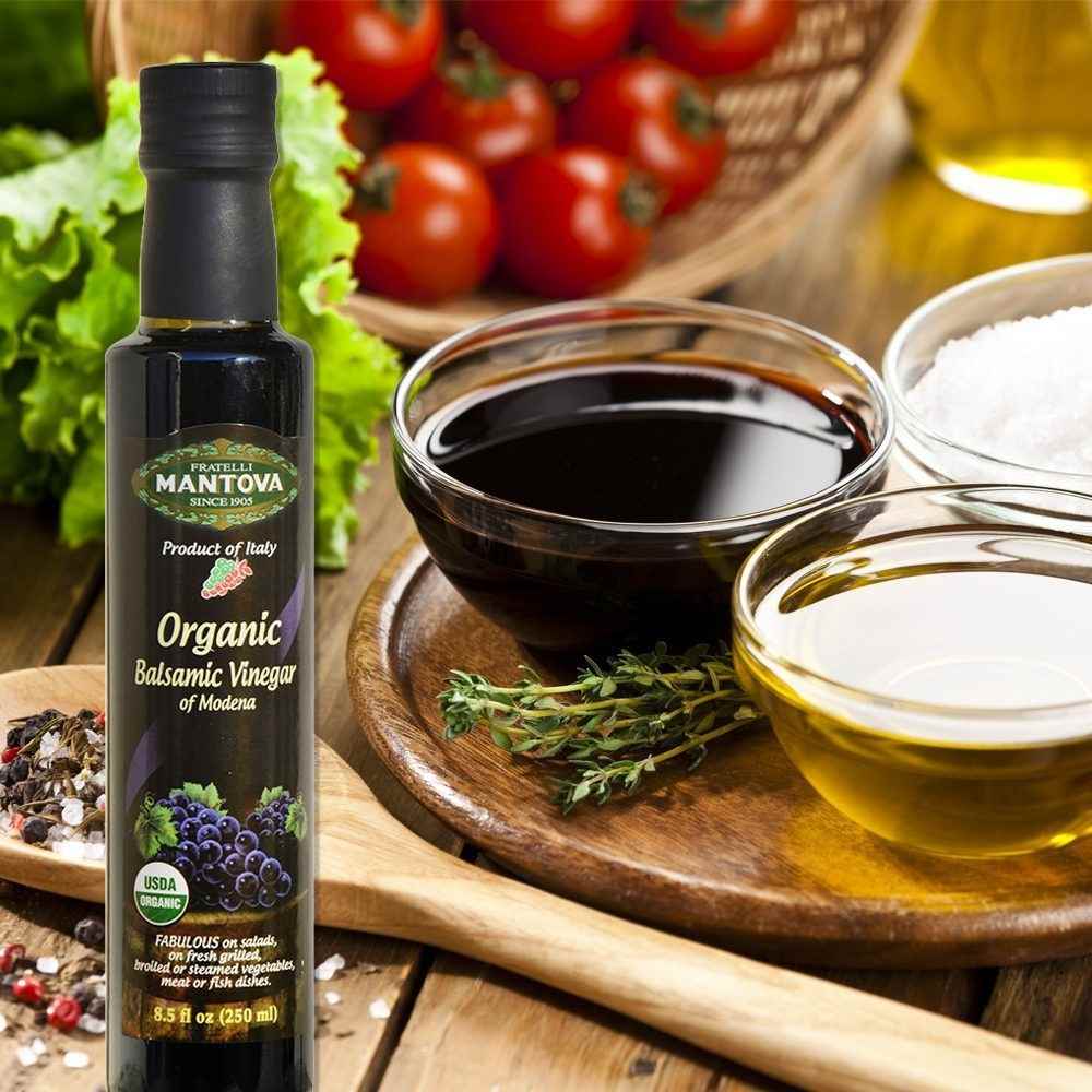 Mantova Organic Balsamic Vinegar of Modena, 8.5 oz – Mantova Fine