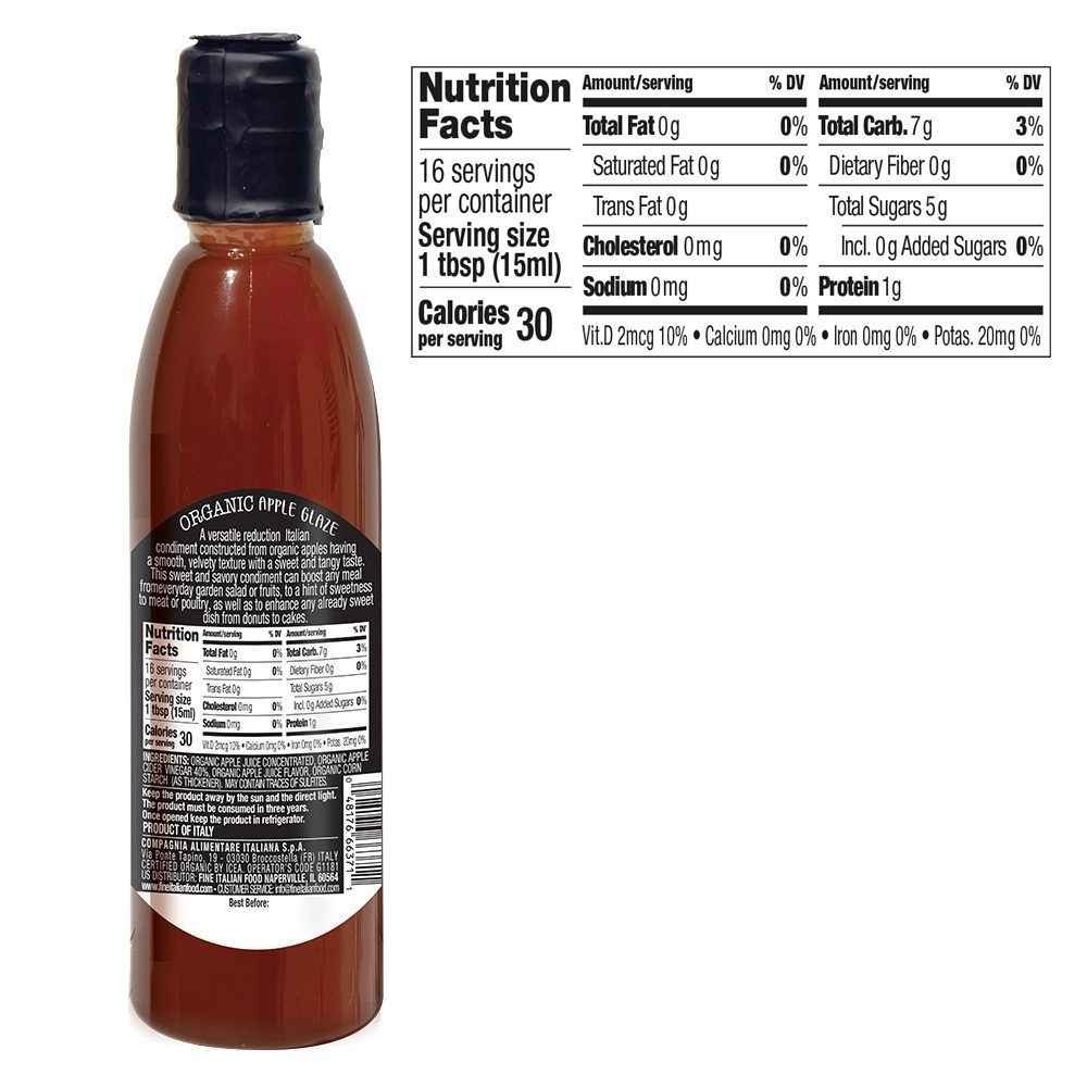 
                  
                    Mantova Raw Unfiltered Organic Apple Glaze, 8.5 oz. 
                  
                