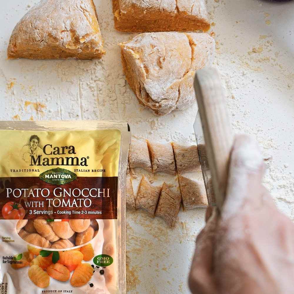 
                  
                    Mantova Cara Mamma Potato Gnocchi with Tomato, 16 oz.
                  
                