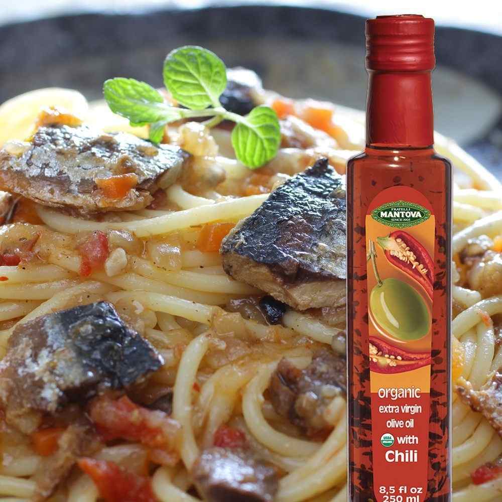
                  
                    Mantova Organic Chili Extra Virgin Olive Oil, 8.5 oz.
                  
                