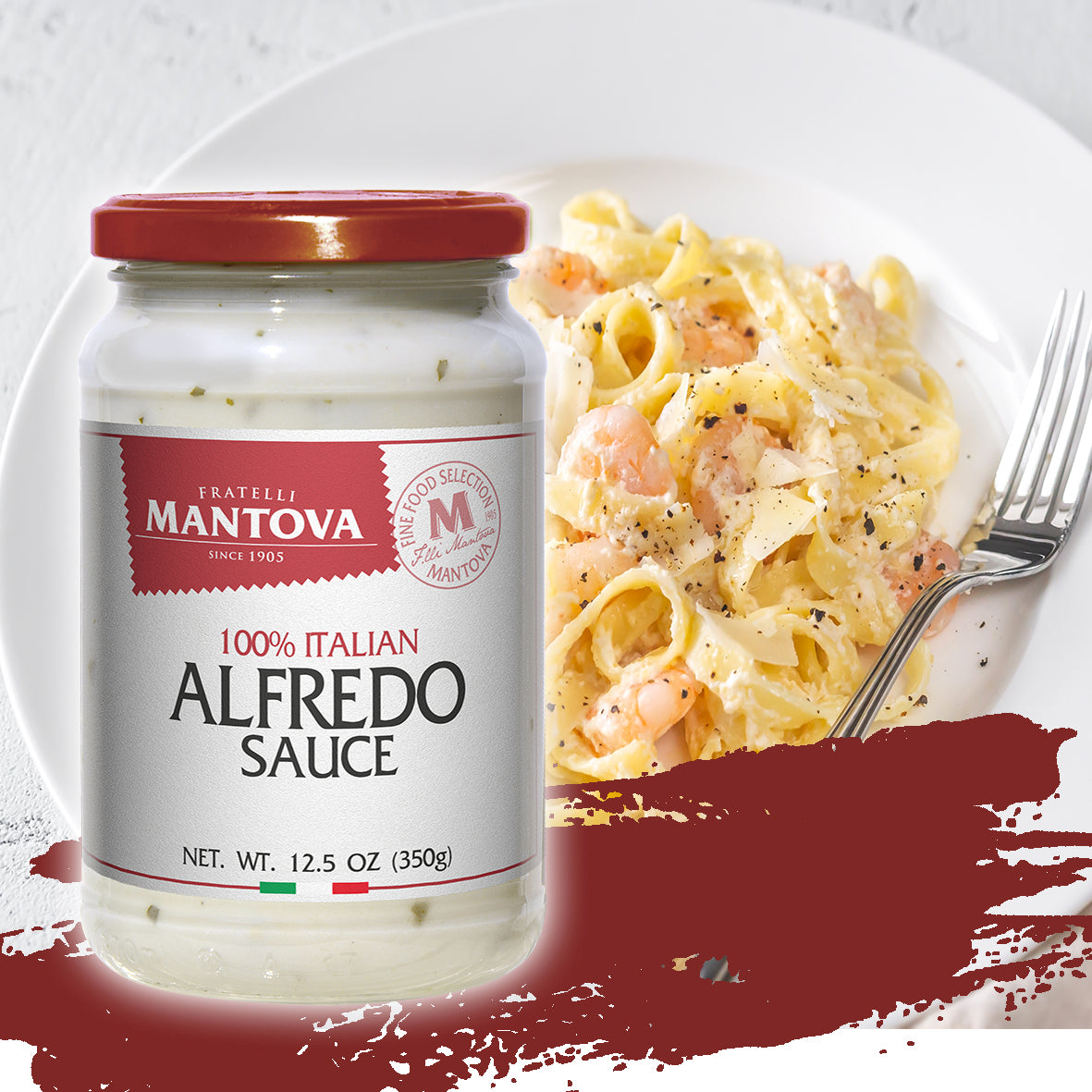 
                  
                    Mantova Italian Alfredo Sauce, 12.5 oz.
                  
                