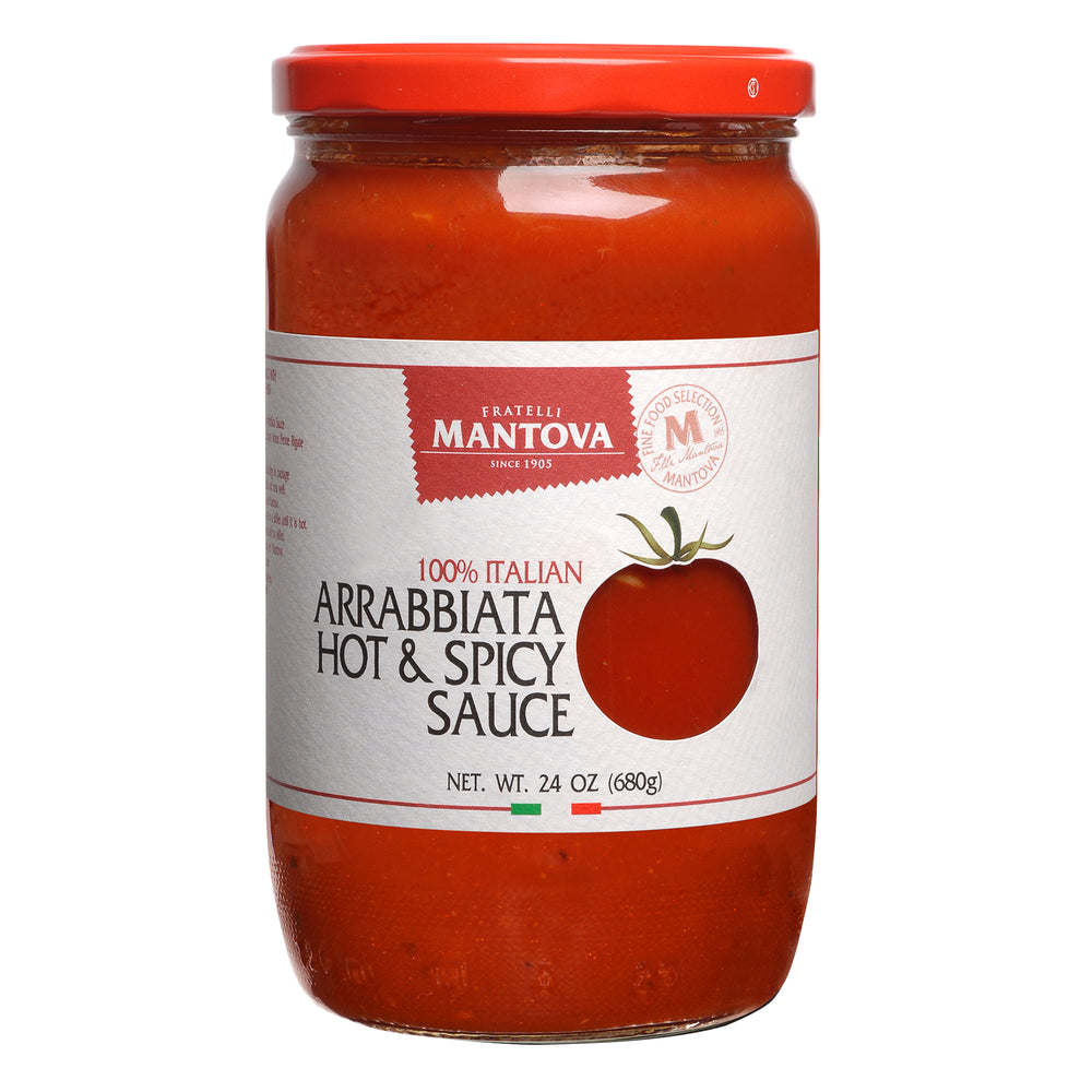 Mantova Arrabbiata Hot & Spicy Sauce, 24 oz. – Mantova Fine