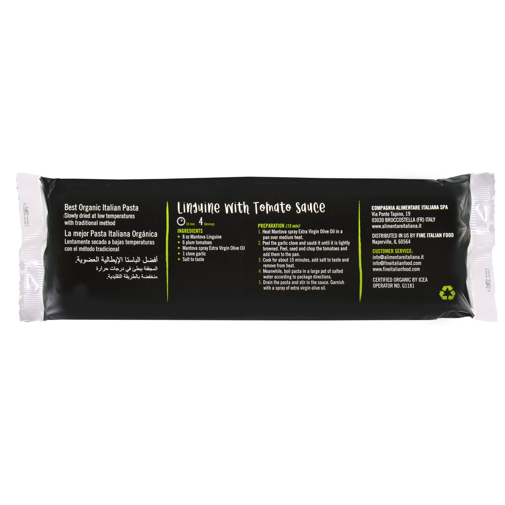 
                  
                    Mantova Organic Linguine Pasta, 1 lb.
                  
                