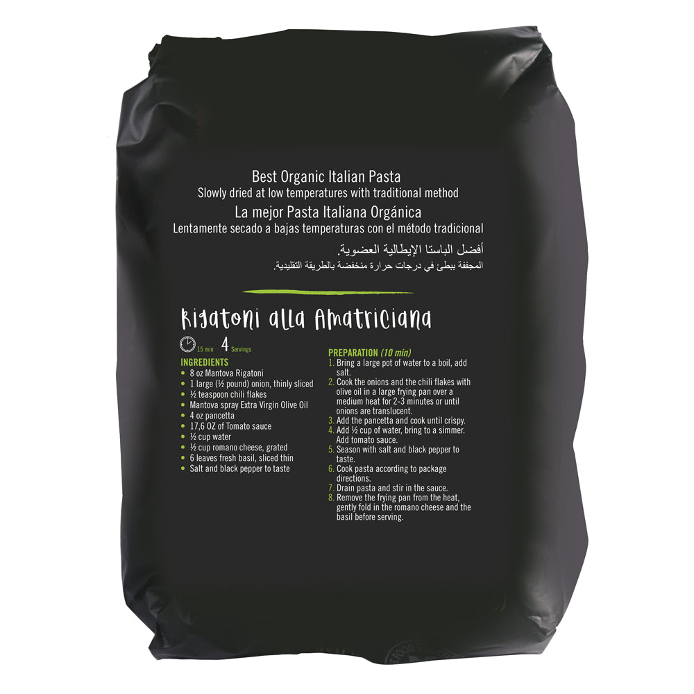 
                  
                    Mantova Organic Rigatoni Pasta, 1 lb.
                  
                